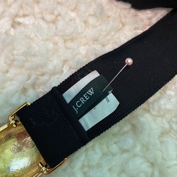 J. Crew Ladybug Enamel Grosgrain Ribbon Belt plus Bonus Gap Python Bow Belt - Picture 3 of 5
